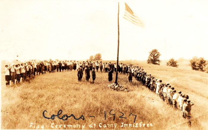 Camp Innisfree - Vintage Postcard (newer photo)